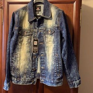 Southpole Premium Classic Stone Washed Denim Jeans Jacket great fitting menswear